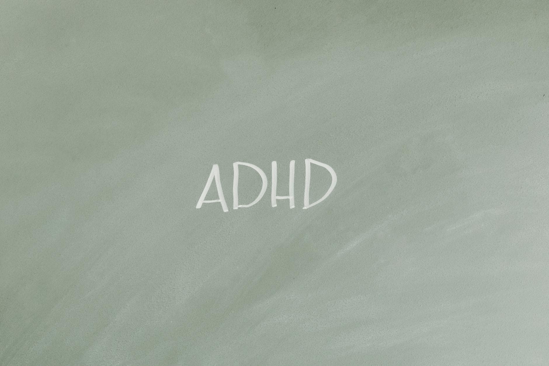 Simple illustration highlighting ADHD awareness with text on a gray background. - seasonal affective disorder symptoms