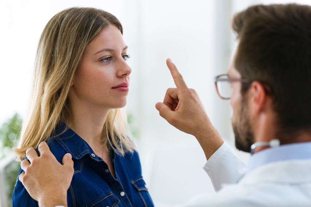 Therapist guiding a patient through EMDR therapy