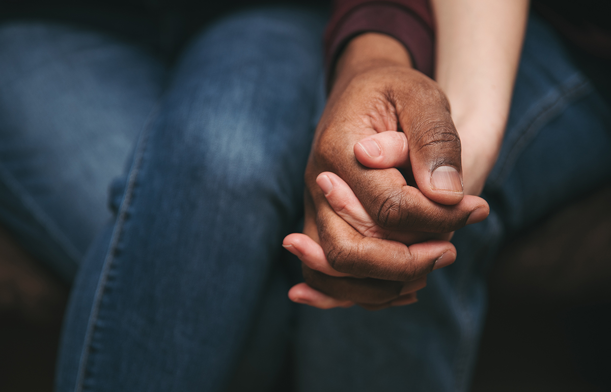 Image of a couple growing together, symbolizing the building of relationship confidence