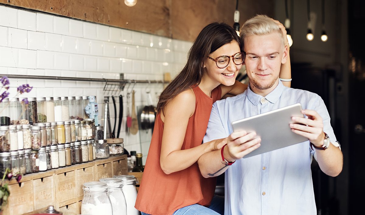 Couple working together on their relationship