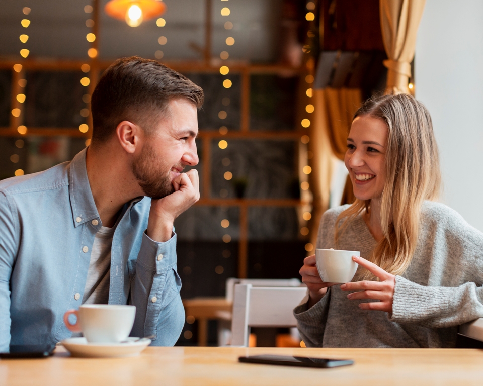 Couple discussing relationship issues