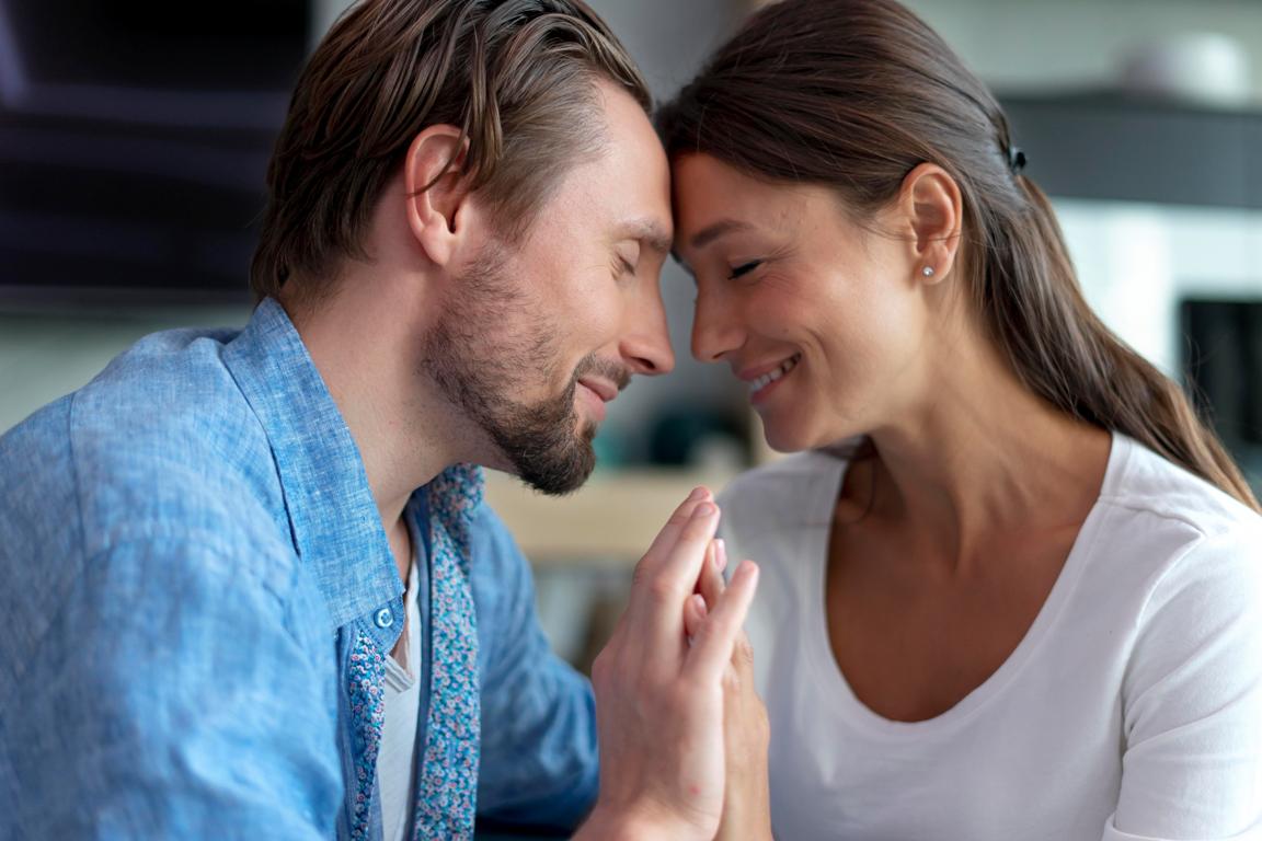 Couple showing empathy and understanding