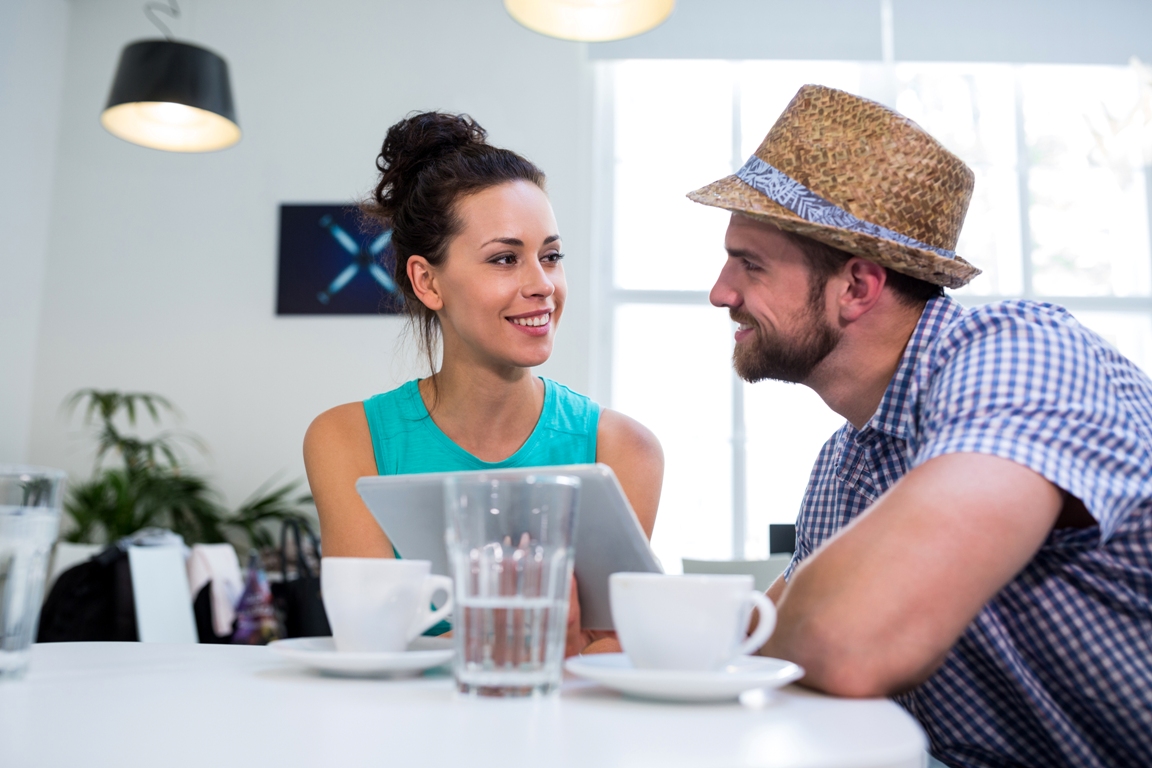 Couple Communicating