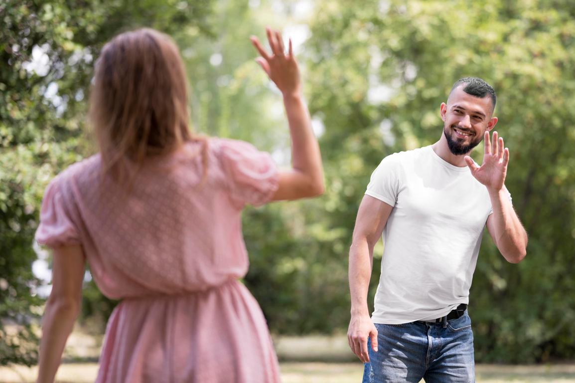 Couple overcoming communication barriers