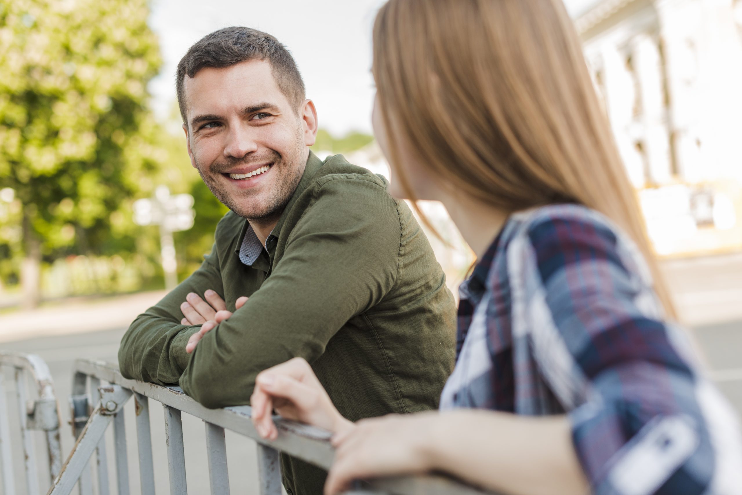 A couple building trust through consistent and open communication